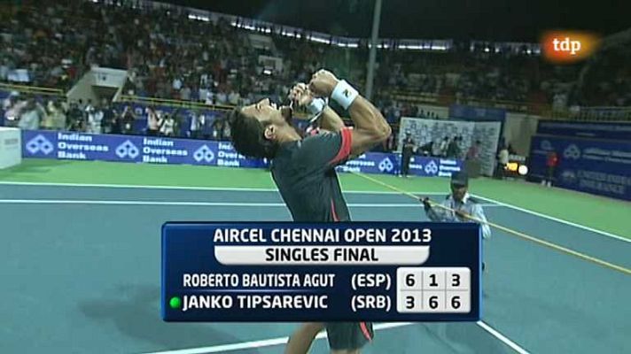 Tenis - ATP 250 Torneo Chennai: Final