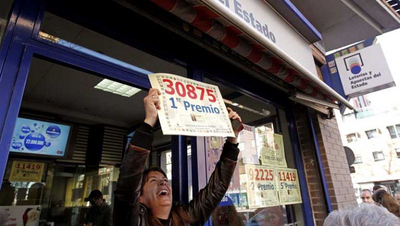 El primer premio de la lotería del Niño, 30.875, se va a Alcorcón y Alicante