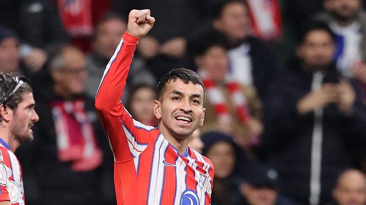Copa del Rey: Atlético de Madrid-Getafe. Correa marca el cuarto