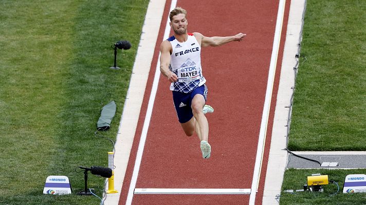 Los Deportes de La1 - El salto de longitud prueba la 'zona de despegue' en sustitución de la tabla de batida
