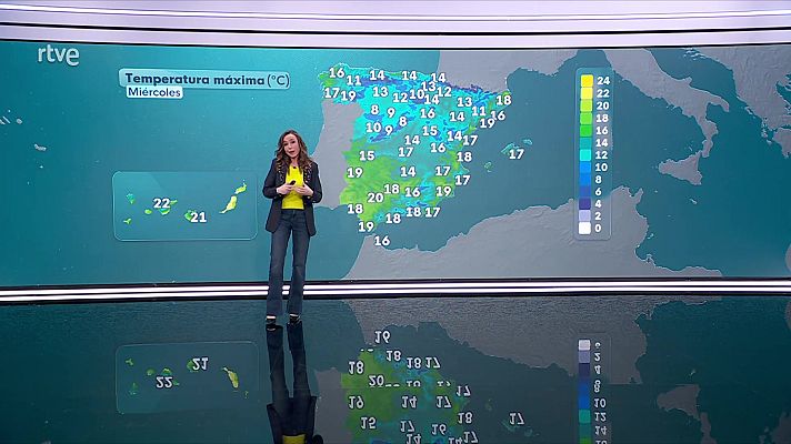 El tiempo - Posibles intervalos fuertes de viento de levante en el Estrecho