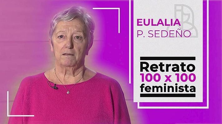 Objetivo igualdad - Retrato 100x100 feminista: Eulalia Pérez Sedeño
