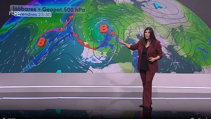 El temps - L'estabilitat anticiclònica, s'acaba
