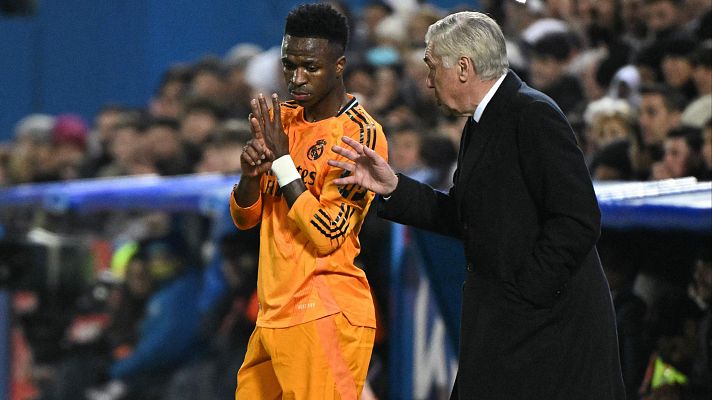 Modric y Ancelotti trataron de reconducir a Vinicius en Leganés