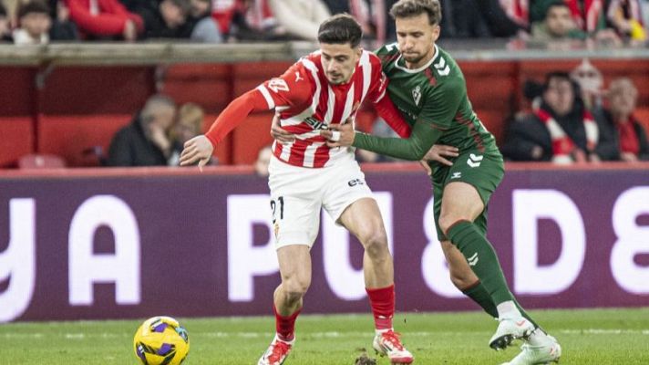 Sporting - Eibar: resumen del partido, 26ª jornada