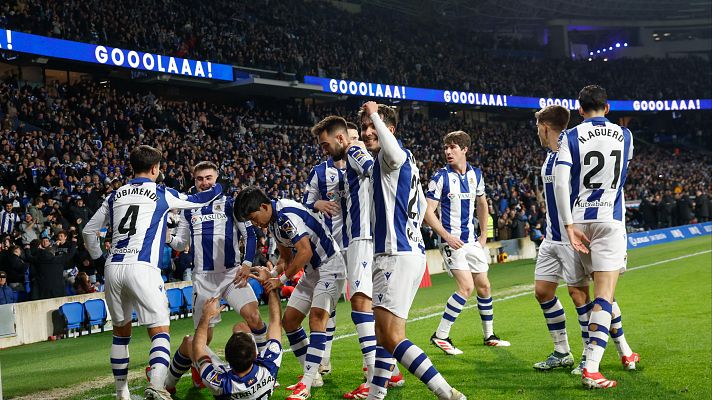 Real Sociedad - Osasuna, el resumen de cuartos de final de la Copa del Rey