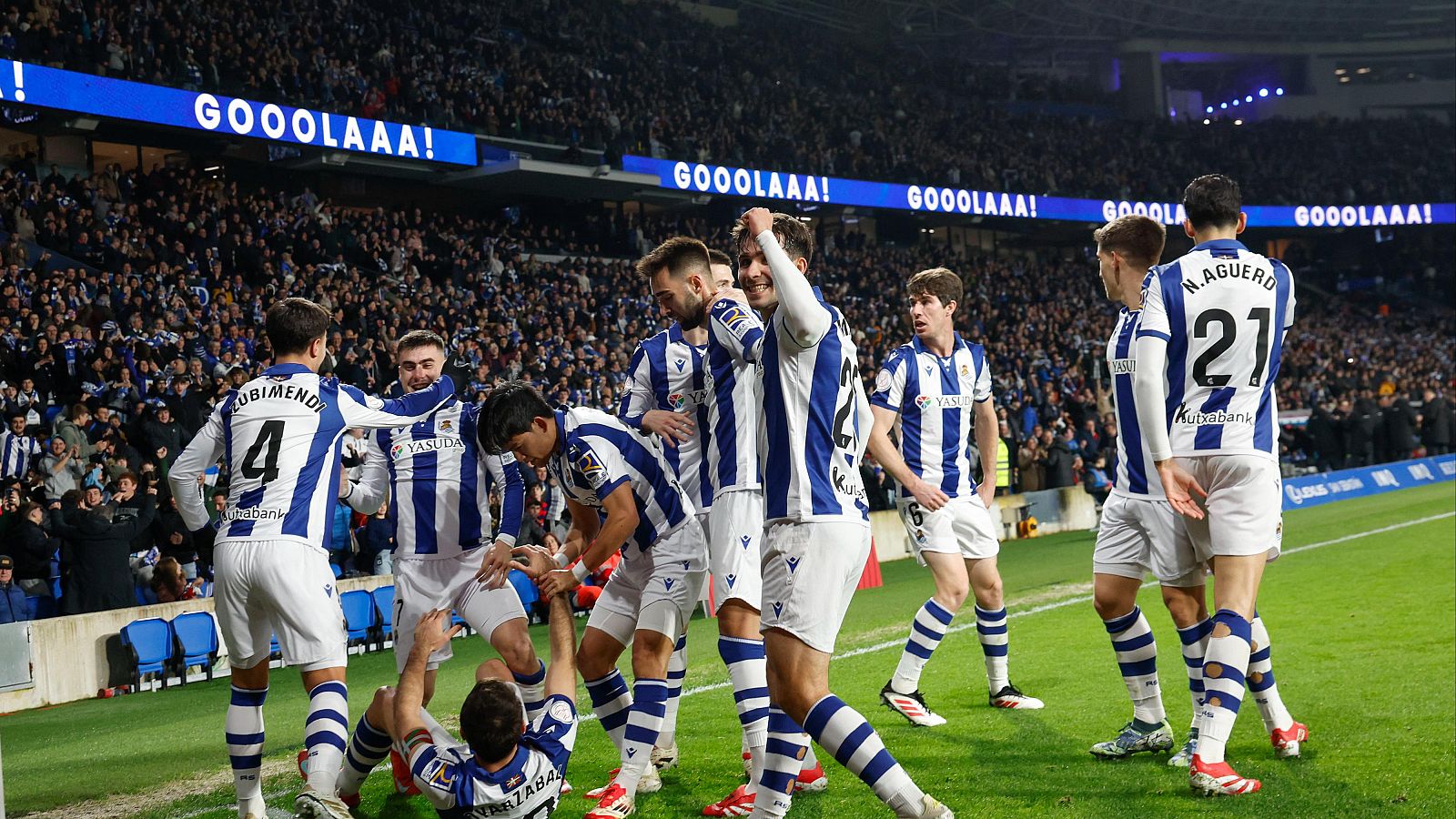 Real Sociedad - Osasuna: resumen del partido de cuartos de final de la Copa del Rey