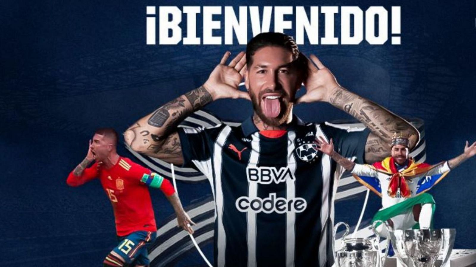 Sergio Ramos ya es de Rayados