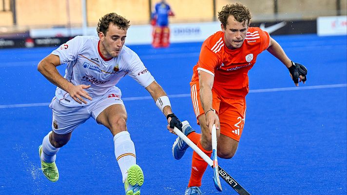 Hockey hierba y sala - Pro League Masculina: España - Países Bajos