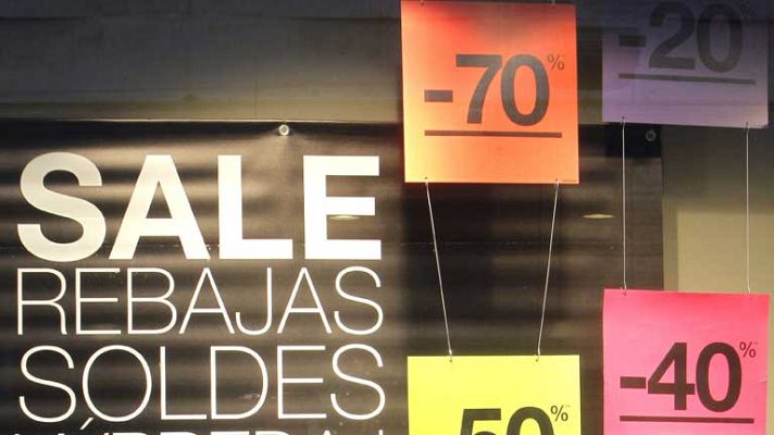 Telediario 1 - Arrancan las rebajas