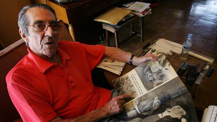 Telediario 1 - Fallece Enrique Meneses