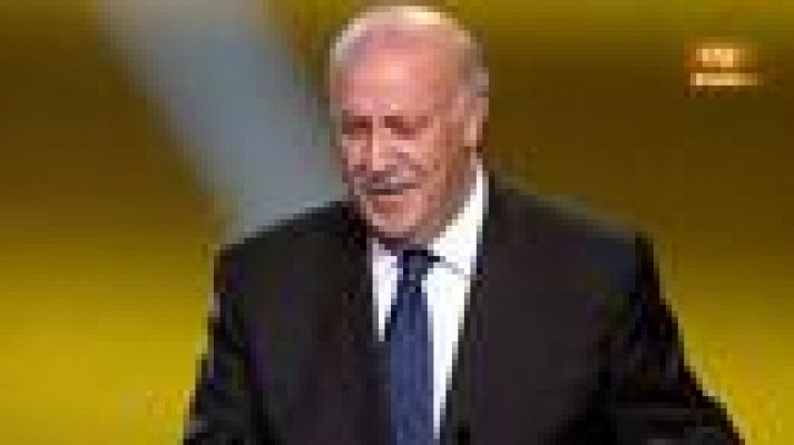 Del Bosque, Balón de Oro 2012 al mejor entrenador