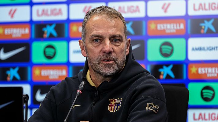 Flick: ''Juegan dos grandes equipos esta jornada pero pensamos en nosotros mismo''