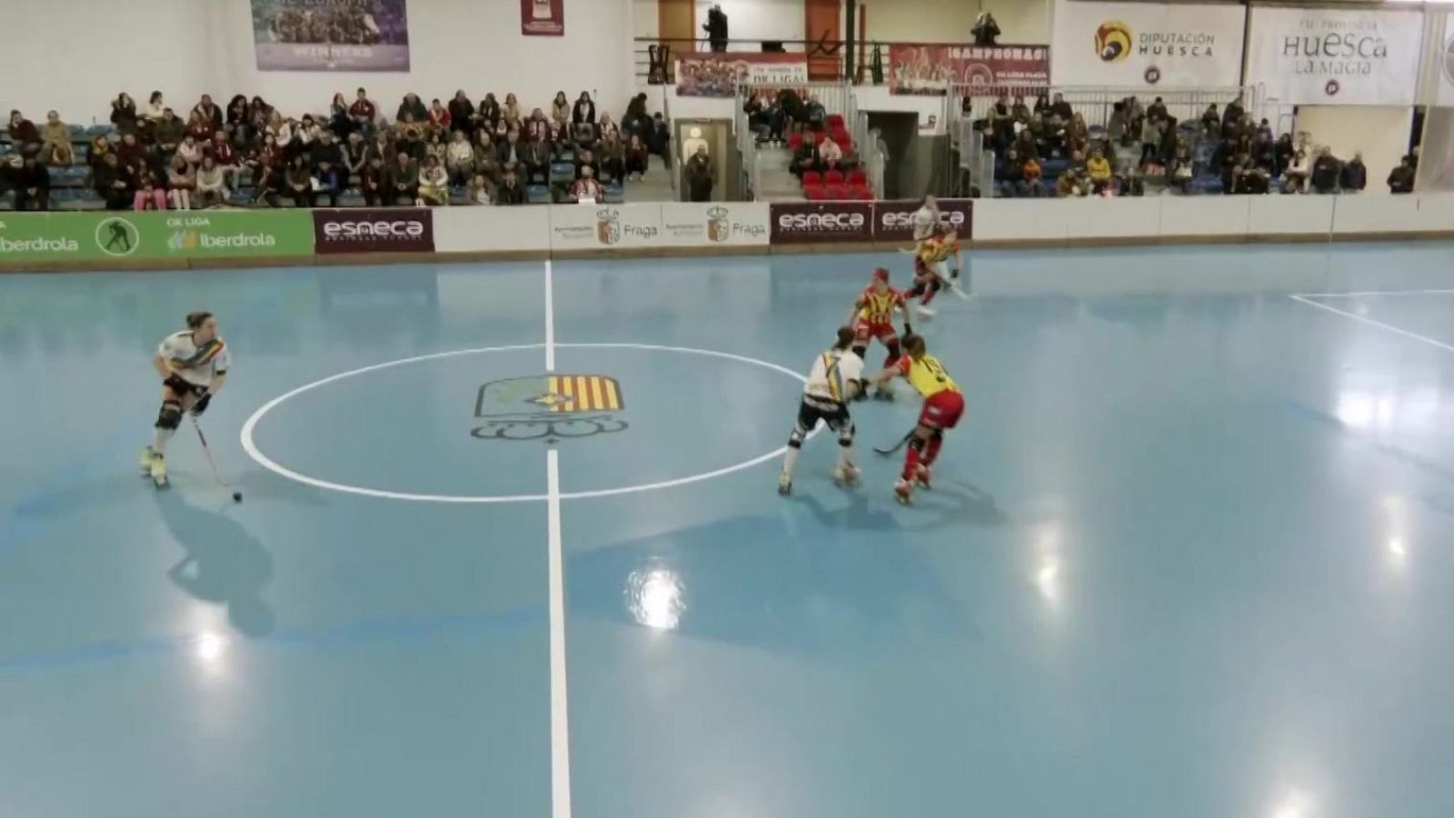 Hockey Patines - OK Liga Iberdrola. 14ª jornada: CP Esneca Fraga - Martinelia Manlleu - ver ahora