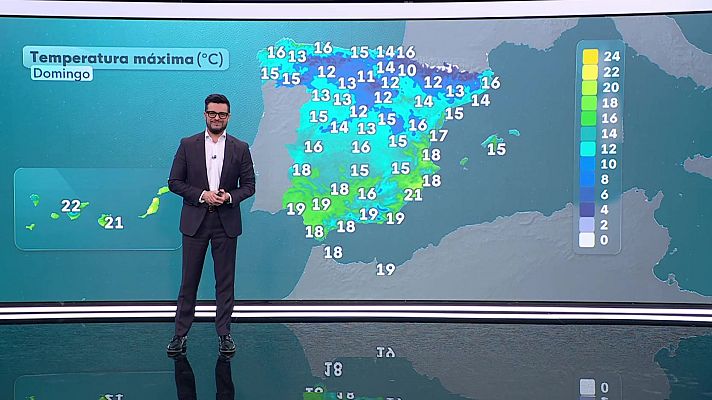 El tiempo - Precipitaciones fuertes y con tormentas en el extremo noreste peninsular