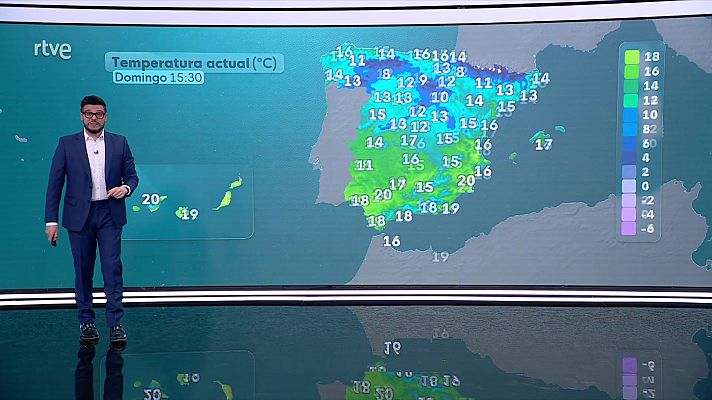 El tiempo - Heladas de moderadas a fuertes en Pirineos