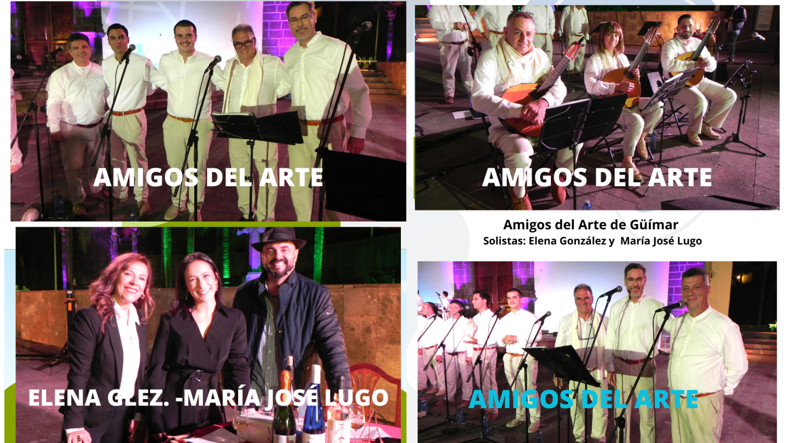 Tenderete - 09/02/2025 Amigos del Arte de Güímar con Elena González y María José Lugo - Tenderete | Ver