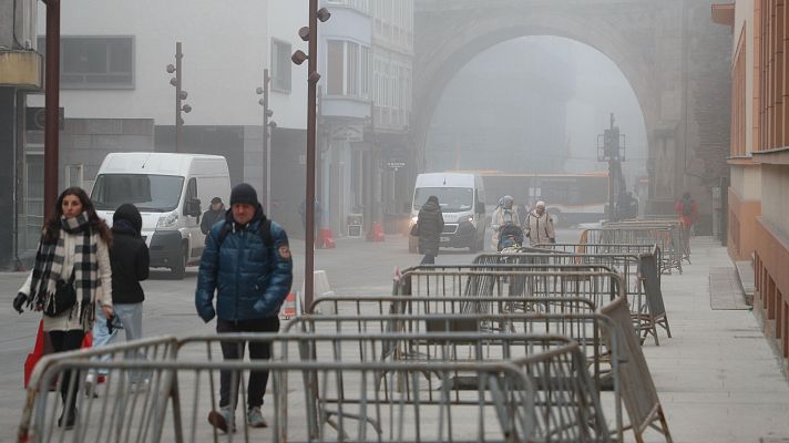 La semana arranca con lluvias débiles en el norte y máximas en aumento