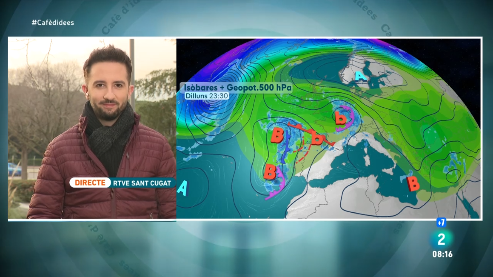 El Temps - Setmana variable: núvols, alguns ruixats i ambient poc hivernal | Veure