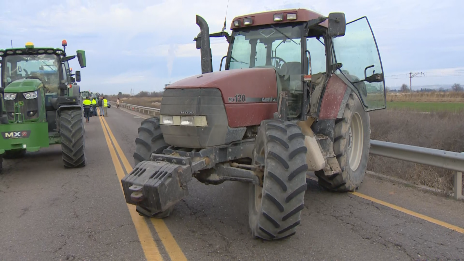 Los agricultores retoman las protestas en Aragón - Noticias Aragón | Ver