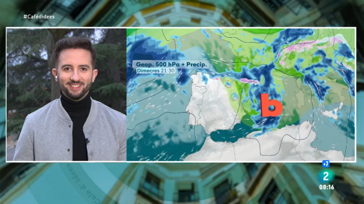 El temps - Dia rúfol, amb plugims i més sol a la tarda, però amb canvis per dimecres