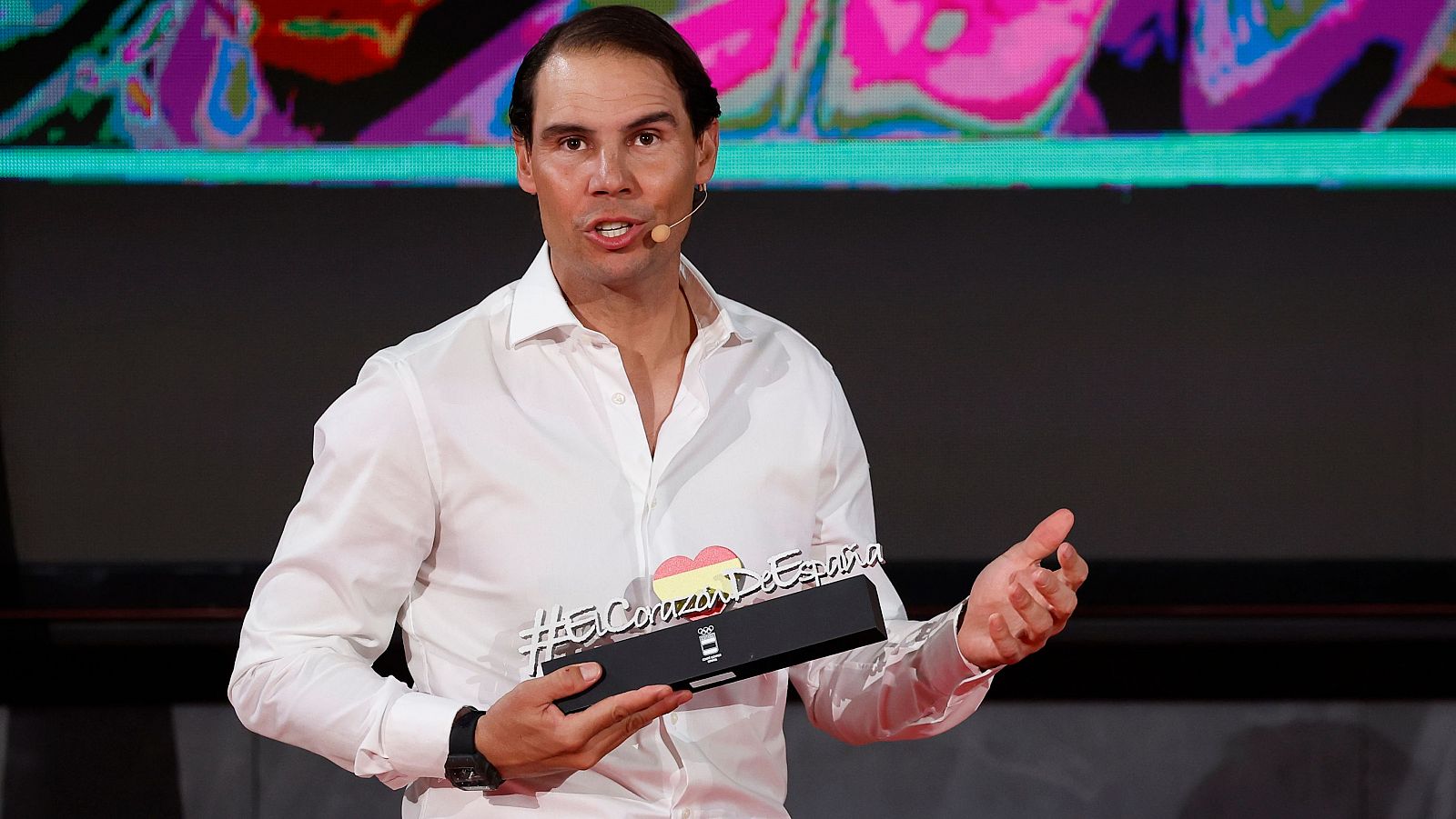 Rafa Nadal, homenajeado por el deporte español en el COE