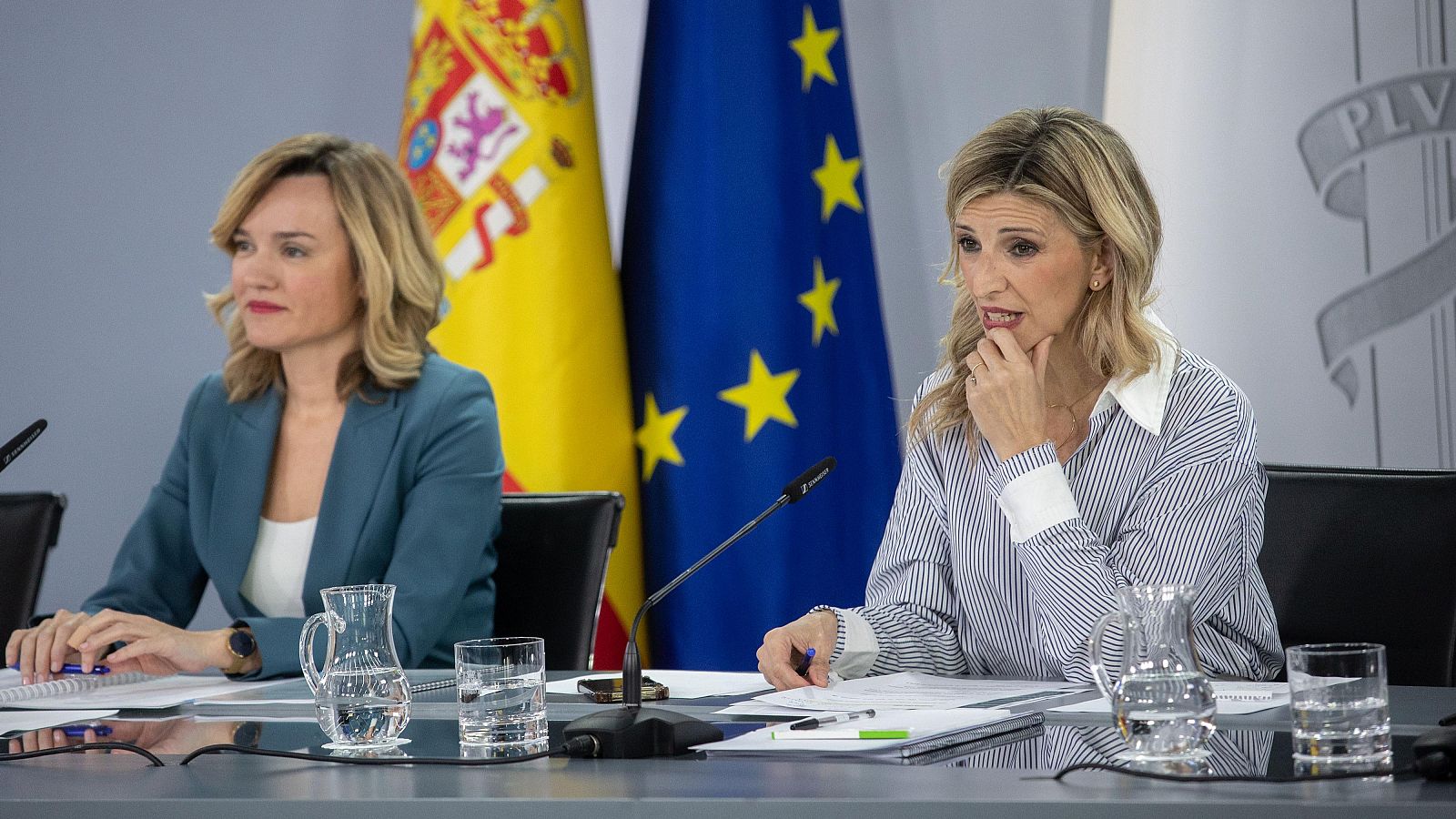Díaz asegura que se "enteró por la prensa" de la tributación del SMI y Alegría lo niega