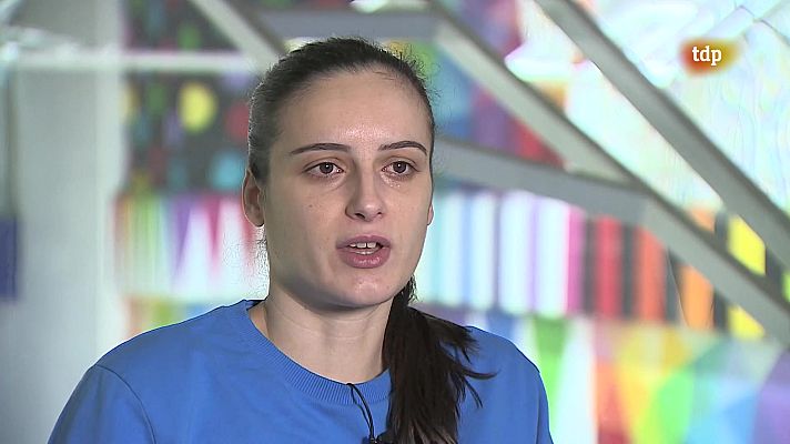 Baloncesto en RTVE - Angela Salvadores, jugadora Movistar Estudiantes