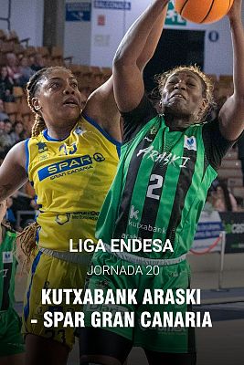 Baloncesto en RTVE - Liga Femenina Endesa. 20ª jornada: Kutxabank Araski - Spar Gran Canaria