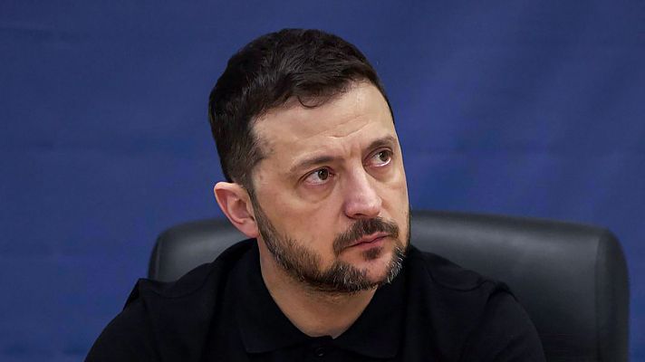 Telediario 2 - Zelenski lamenta que Trump hablase con Putin antes que con él y exige su participación en las negociaciones de paz