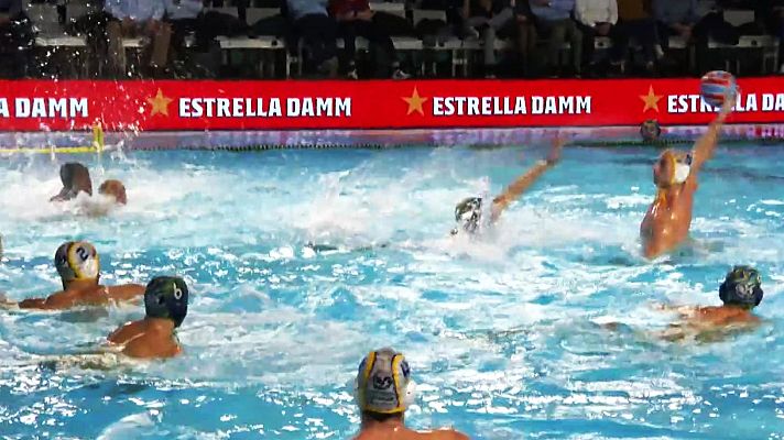 Waterpolo - Los mejores goles del Barceloneta para arrasar al Mediterrani y meterse en semifinales de Copa del Rey