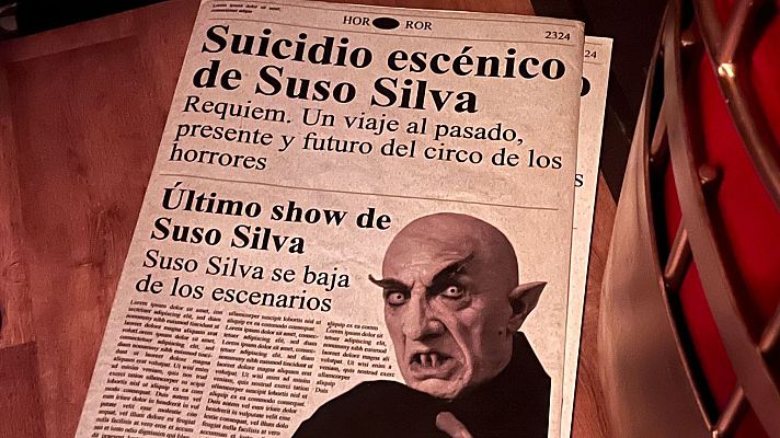 Suso Silva, creador del 'Circo de los horrores', se baja de los escenarios - Telediario 2 | Ver