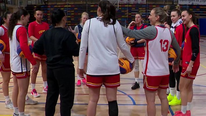 Los Deportes de La1 - La selección española de baloncesto 3x3, a por el reto del Mundial