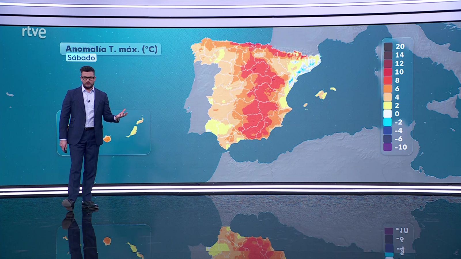 Las temperaturas máximas aumentarán en Baleares y en la mayor parte de la Península - ver ahora