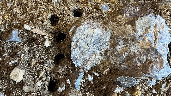 Telediario Fin de Semana - Hallan sedimentos de ADN de hace 25.000 años en una cueva de Cantabria