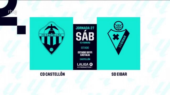Castellón - Eibar: resumen del partido | 27ª jornada