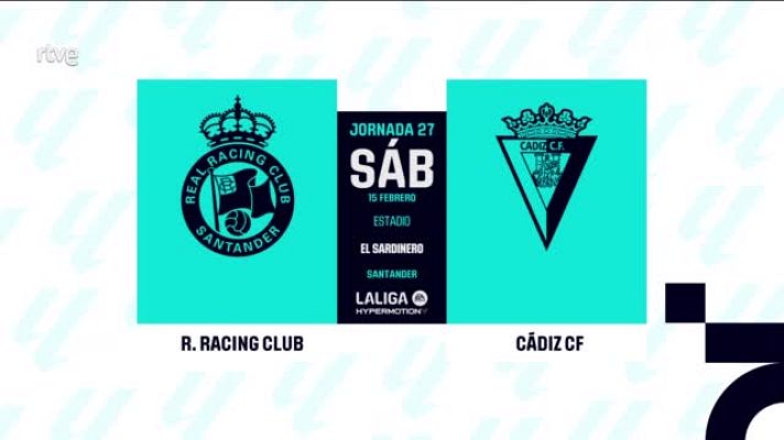Resúmenes de LaLiga - Racing - Cádiz: resumen del partido | 27ª jornada