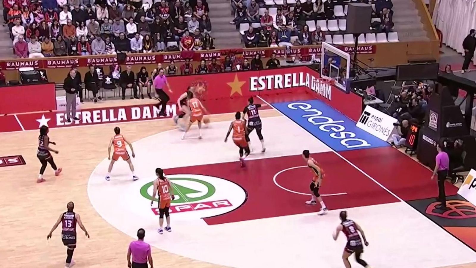 Baloncesto - Liga Femenina Endesa. 21ª jornada: Spar Girona - Valencia Basket - ver ahora
