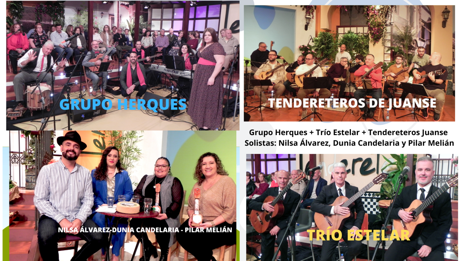 Tenderete - 16/02/2025 Grupo Herques + Trío Estelar + Tendereteros de Juanse con solistas