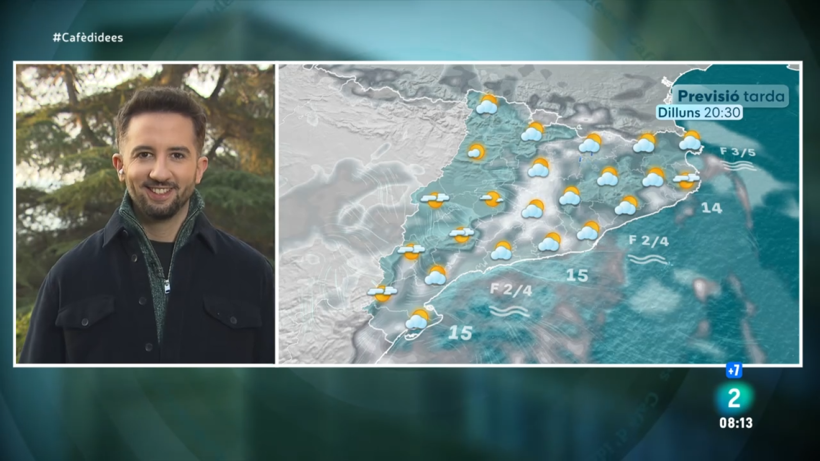 El Temps - Dilluns de bonança i setmana poc freda i amb molts núvols | Veure