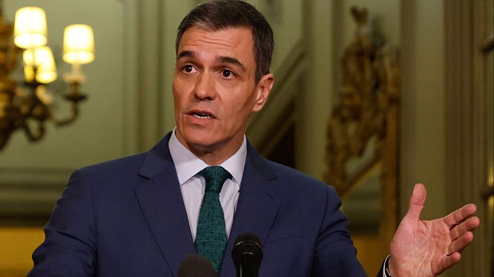 Telediario 2 - Sánchez reclama la participación de Ucrania y la UE en las negociaciones para la paz