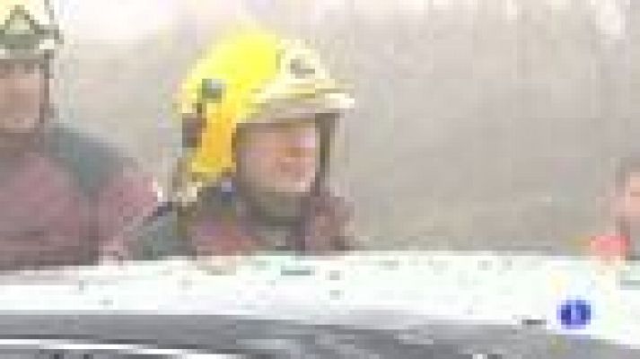 Telediario 1 - Accidente de tráfico en Lleida