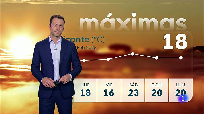 El tiempo en la Comunitat Valenciana - 18/02/2025