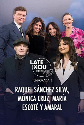 Raquel Snchez Silva, Mara Escot, Mnica Cruz, Amaral y Pepe Colubi