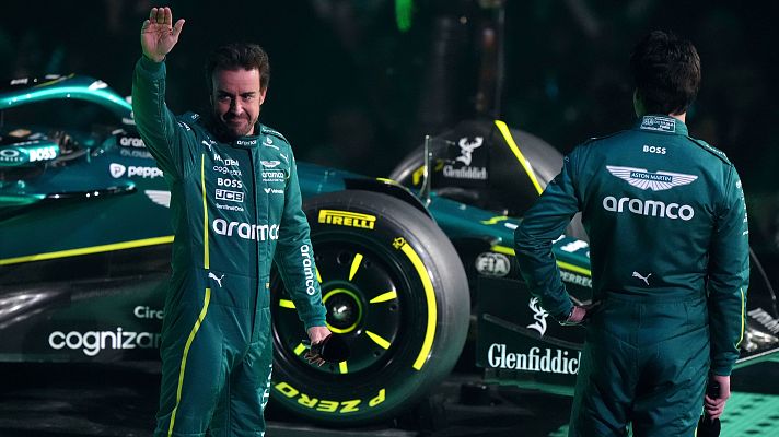  - Sainz y Alonso presentan los bólidos con los que van a competir en la temporada 2025 de F1