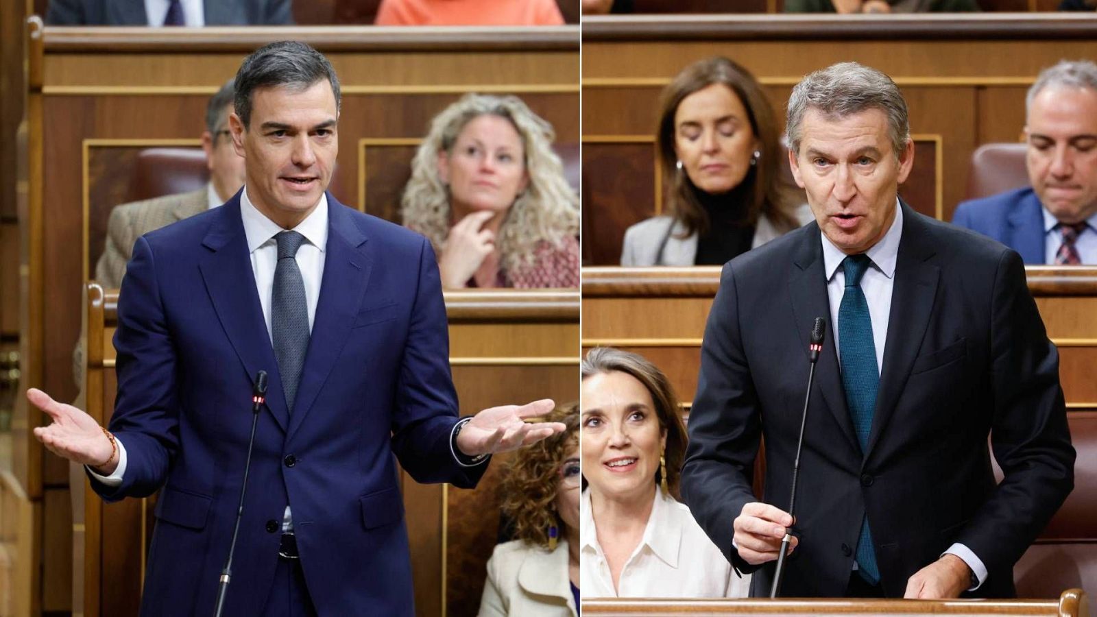Sánchez y Feijóo se enzarzan en el Congreso por la tributación del SMI - Informativo 24h | Ver