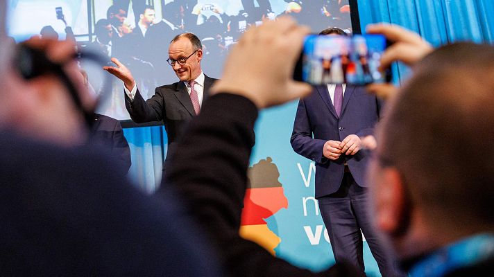 Telediario 1 - Las redes sociales se convierten en el principal campo de batalla para las elecciones federales en Alemania