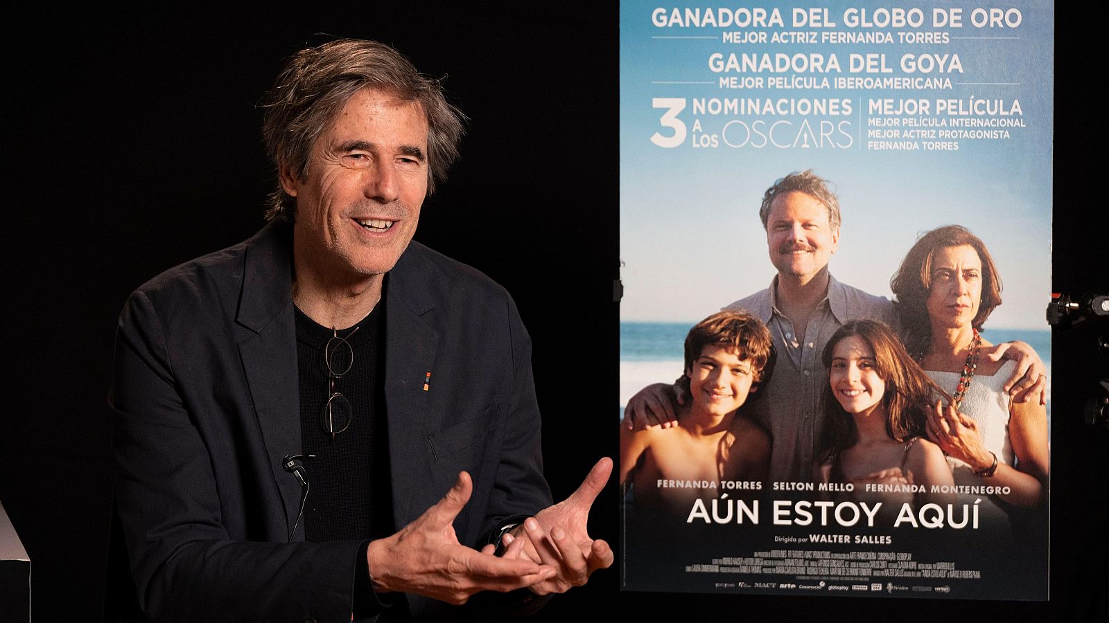 Walter Salles, director de 'Aún estoy aquí', atiende a RTVE | Ver