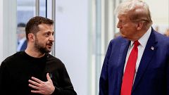 Trump llama "dictador" al presidente de Ucrania y Zelenski le acusa de vivir atrapado en la "burbuja de desinformación"