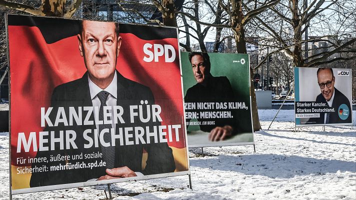 Telediario 2 - Los musulmanes toman protagonismo en la campaña de las elecciones alemanas